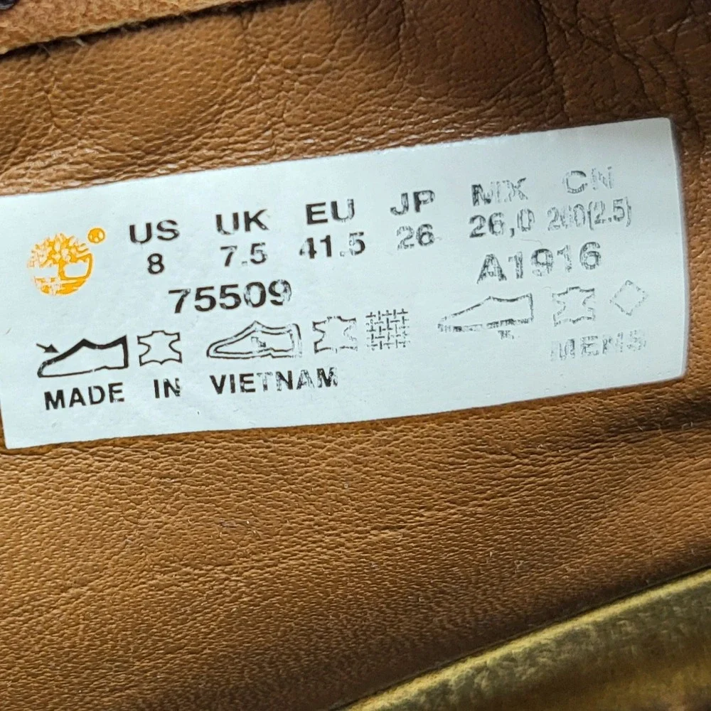 Timberland Boot Company Mens Wodehouse LH PT Chukka Brown Leather Boots Size 8 M